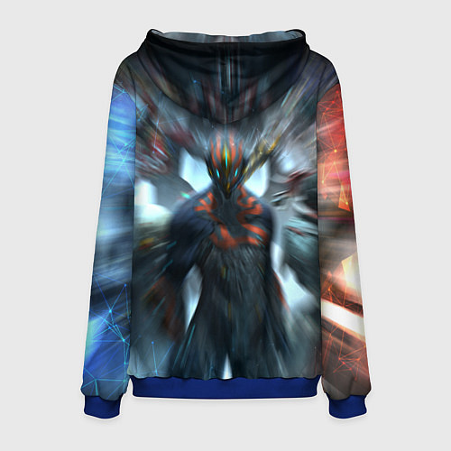 Мужская толстовка WARFRAME ВАРФРЕЙМ Z / 3D-Синий – фото 2