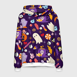 Мужская толстовка HALLOWEEN BTS BT21 PATTERN БТ21 БТС ХЕЛЛОУИН