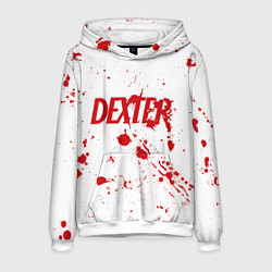 Мужская толстовка Dexter logo Декстер брызги крови