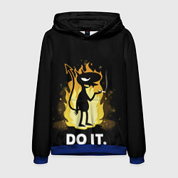 Толстовка-худи мужская Чертенок Do it, цвет: 3D-синий
