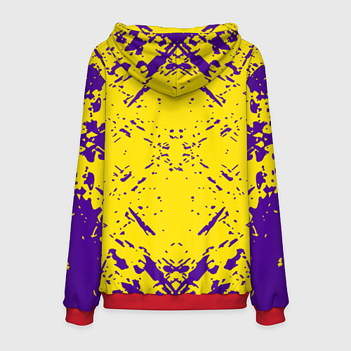 Мужская толстовка ЛЕЙКЕРС LOS ANGELES LAKERS, / 3D-Красный – фото 2