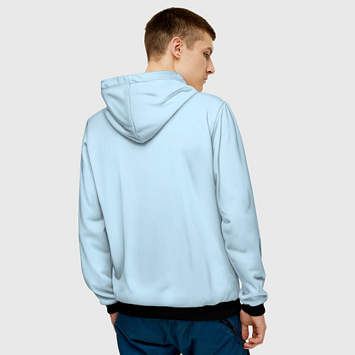 Мужская толстовка Toca Life: Logo / 3D-Черный – фото 4