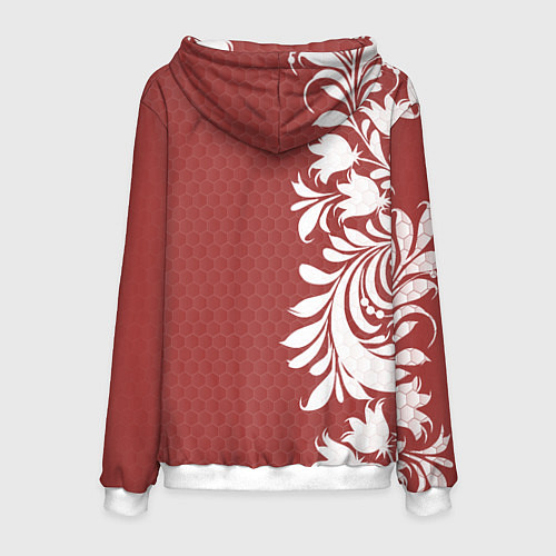 Мужская толстовка Сборная России / 3D-Белый – фото 2