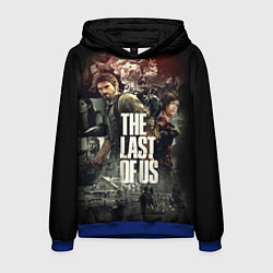 Толстовка-худи мужская THE LAST OF US ЩЕЛКУНЫ, цвет: 3D-синий
