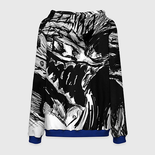 Мужская толстовка БЕРСЕРК РИСУНОК BERSERK / 3D-Синий – фото 2