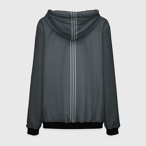 Мужская толстовка Герб Российской Федерации / 3D-Черный – фото 2