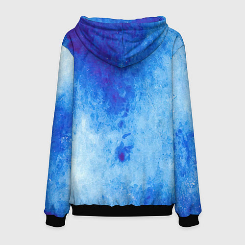 Мужская толстовка Заморозки / 3D-Черный – фото 2