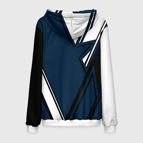 Мужская толстовка SUBARU GEOMETRY SPORT / 3D-Белый – фото 2