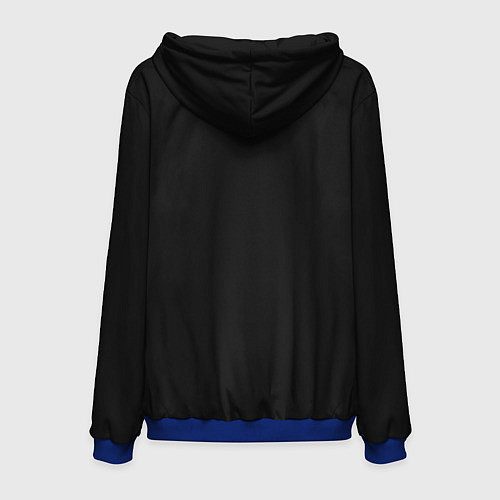 Мужская толстовка Genshin Impact Hu Tao Tao / 3D-Синий – фото 2