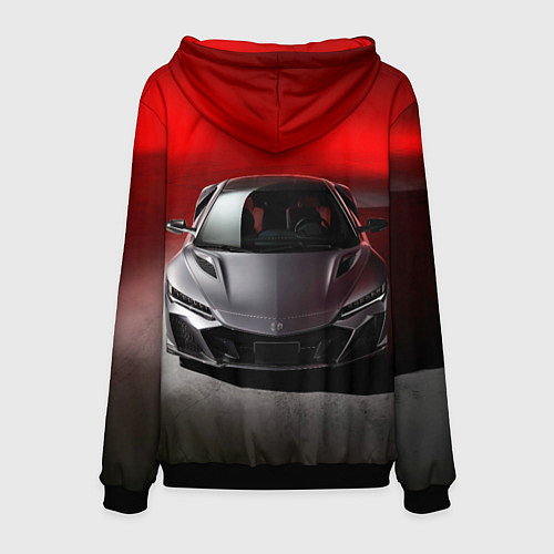 Мужская толстовка HONDA NSX / 3D-Черный – фото 2