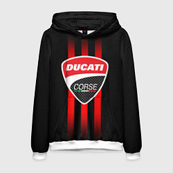 Мужская толстовка DUCATI CARBON LOGO ITALY CONCERN