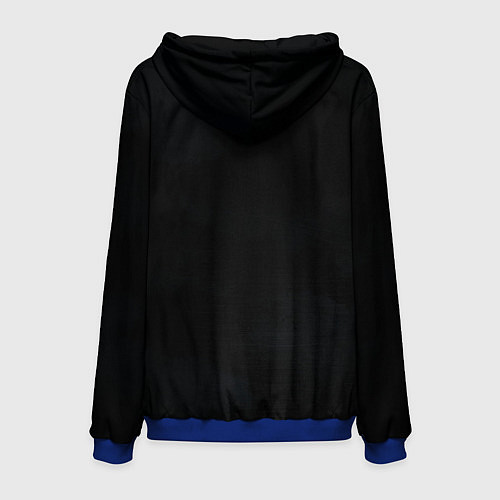 Мужская толстовка Черные Храмовники раскраска доспеха / 3D-Синий – фото 2