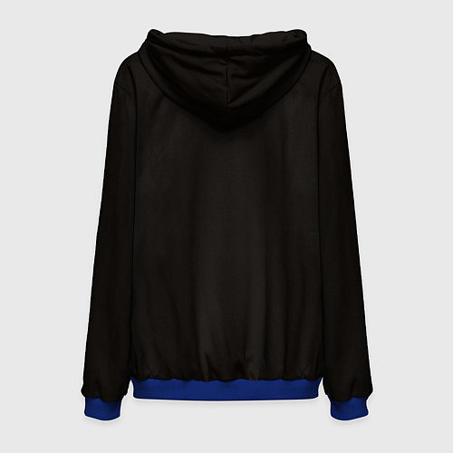 Мужская толстовка Джинкс стреляет вверх Лига легенд Аркейн / 3D-Синий – фото 2