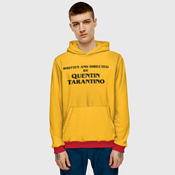 Толстовка-худи мужская Срежиссировано Квентином Тарантино, цвет: 3D-красный — фото 2