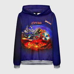Толстовка-худи мужская Painkiller - Judas Priest, цвет: 3D-меланж