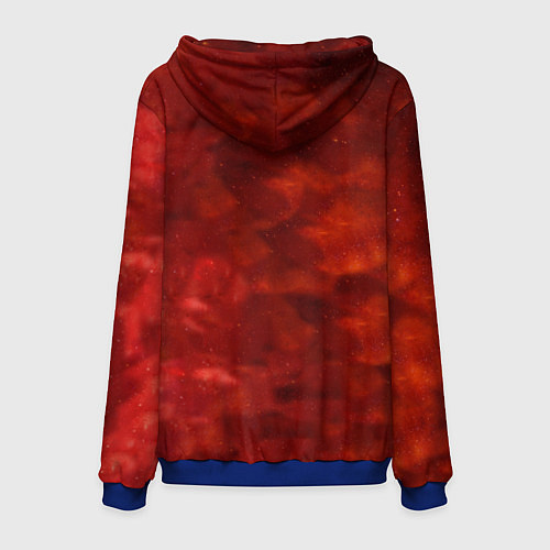 Мужская толстовка Metroid Dread Самус Аран / 3D-Синий – фото 2