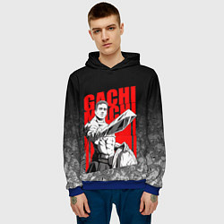 Толстовка-худи мужская BILLY HERRINGTON: SPARTA, цвет: 3D-синий — фото 2