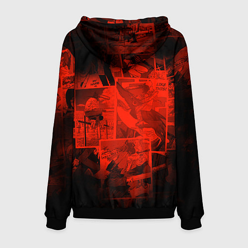 Мужская толстовка Chainsaw Man, Дэнджи / 3D-Черный – фото 2