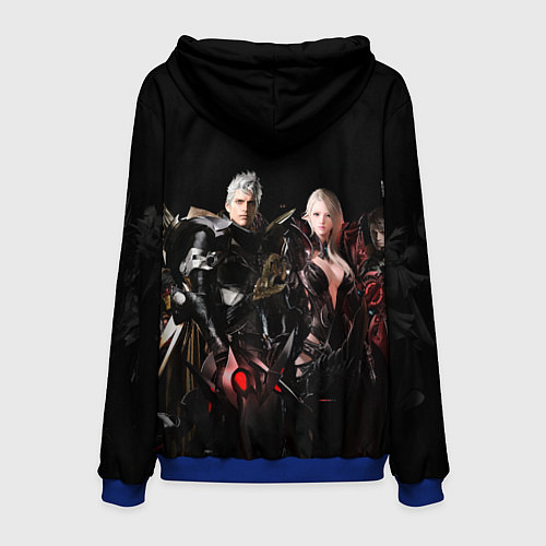 Мужская толстовка LOST ARK герои / 3D-Синий – фото 2