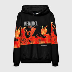 Толстовка-худи мужская Load - Metallica, цвет: 3D-черный