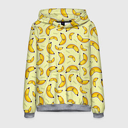 Толстовка-худи мужская Банановый Бум, цвет: 3D-меланж