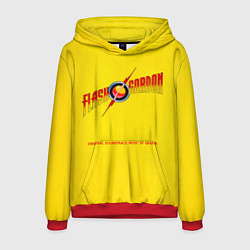Толстовка-худи мужская Flash Gordon - Queen, цвет: 3D-красный