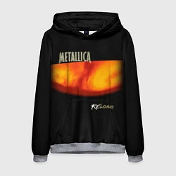 Толстовка-худи мужская Metallica ReLoad, цвет: 3D-меланж