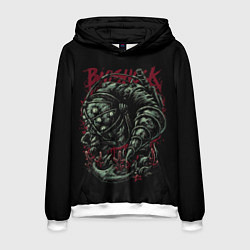 Толстовка-худи мужская Большой папочка, цвет: 3D-белый