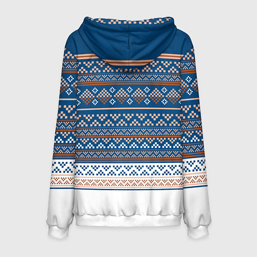 Мужская толстовка MERRY WHATEVER GRINCH / 3D-Белый – фото 2