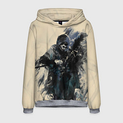 Толстовка-худи мужская Корво Аттано, цвет: 3D-меланж