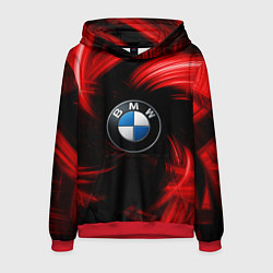 Толстовка-худи мужская BMW RED BEAST, цвет: 3D-красный