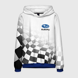Мужская толстовка Subaru, Субару Спорт, Финишный флаг