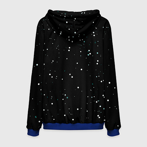 Мужская толстовка ТИГРЕНОК 2022 СИМВОЛ ГОДА / 3D-Синий – фото 2