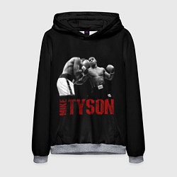 Толстовка-худи мужская Майк Тайсон Mike Tyson, цвет: 3D-меланж