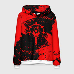 Толстовка-худи мужская Darkest Dungeon - Темнейшее подземелье, цвет: 3D-белый