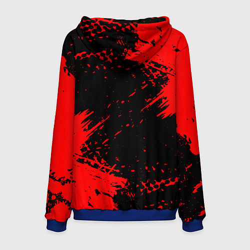 Мужская толстовка Darkest Dungeon - Темнейшее подземелье / 3D-Синий – фото 2