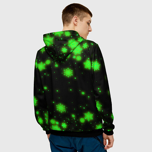 Мужская толстовка НОВОГОДНИЙ СТАЛКЕР НОВЫЙ ГОД В STALKER 2022 / 3D-Черный – фото 4