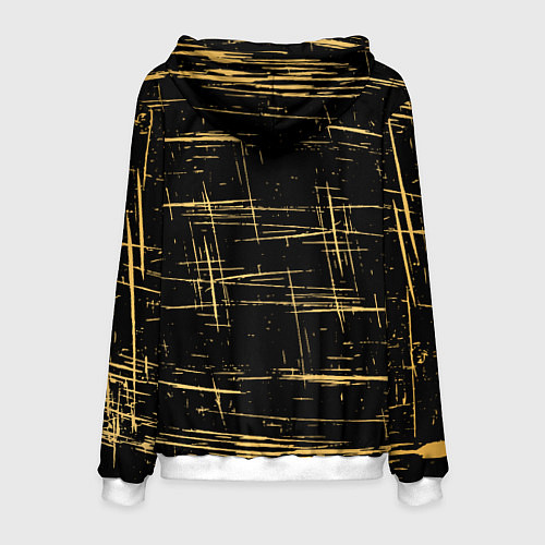 Мужская толстовка Bendy and the ink machine - Бенди / 3D-Белый – фото 2