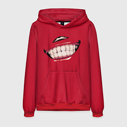 Толстовка-худи мужская Sukunas Smile, цвет: 3D-красный