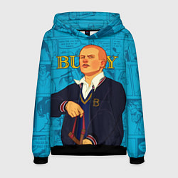 Толстовка-худи мужская Bully, Джимми Хопкинс, цвет: 3D-черный