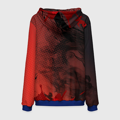 Мужская толстовка Евангелион, или сокращённо Ева / 3D-Синий – фото 2