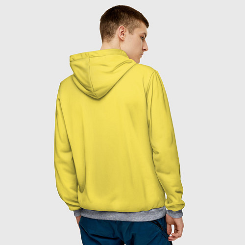 Мужская толстовка УТЯ УТЕНОК ЛАЛАФАНФАН / 3D-Меланж – фото 4