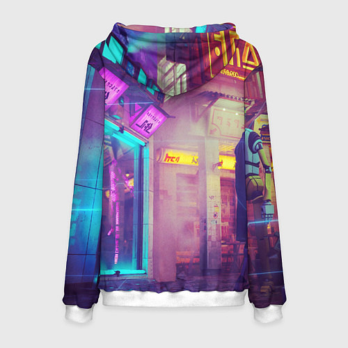 Мужская толстовка Stray / 3D-Белый – фото 2