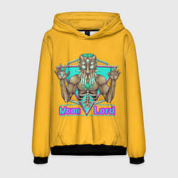 Толстовка-худи мужская Moon lord, цвет: 3D-черный