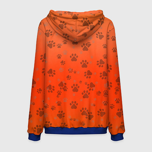 Мужская толстовка Kot da Vinci / 3D-Синий – фото 2