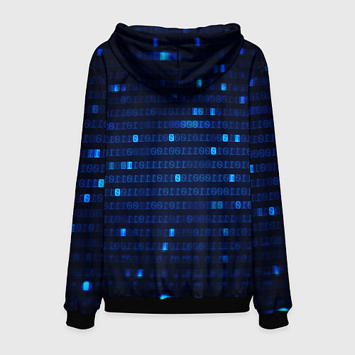 Мужская толстовка Error code: Hacker Хакер программист / 3D-Черный – фото 2