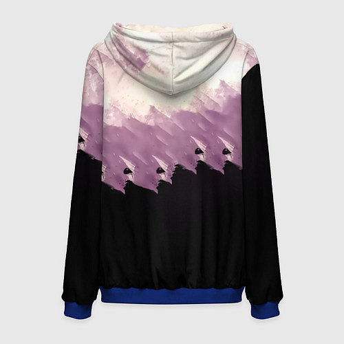 Мужская толстовка Сага о Винланде - Vinland Saga / 3D-Синий – фото 2