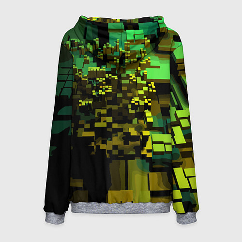 Мужская толстовка Minecraft, pattern 2022 / 3D-Меланж – фото 2