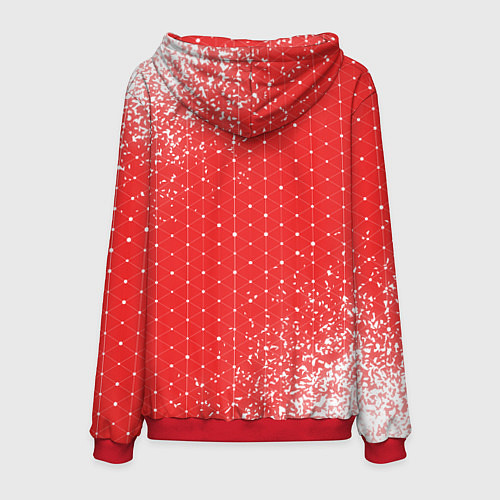 Мужская толстовка BUBBLE KVASS - ДОРА Арт / 3D-Красный – фото 2