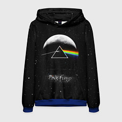 Толстовка-худи мужская PINK FLOYD LOGO ПИНК ФЛОЙД ЗВЕЗДЫ, цвет: 3D-синий